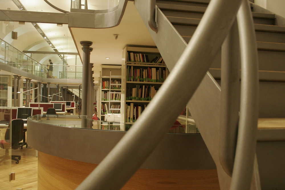 Sala consultazione della Biblioteca del Dipartimento